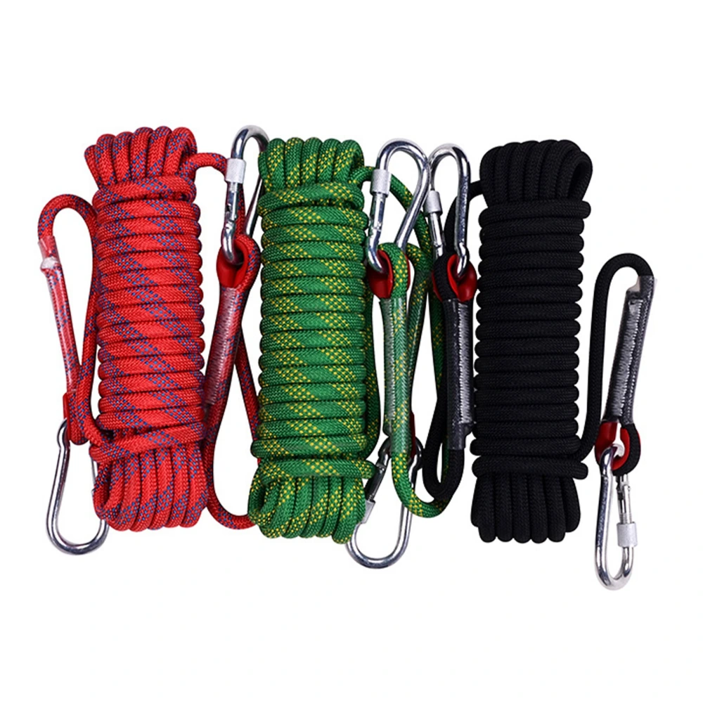 10yd Length Parachute Cord High Strength Polyester Wearproof 0.5in Diameter Camping Rope for Climbing