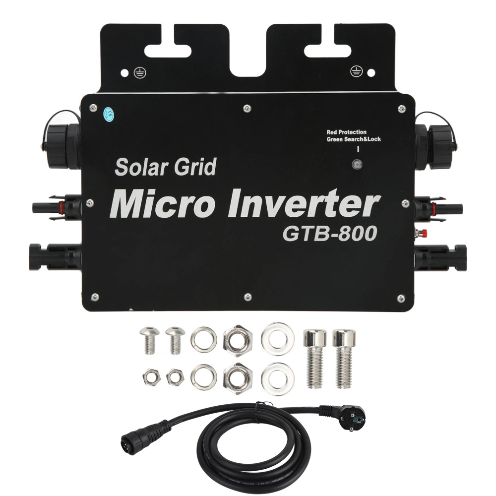 800W Micro Grid Tie Inverter Waterproof MPPT Solar Power Inverter WIFI APP Monitoring Solar Inverter