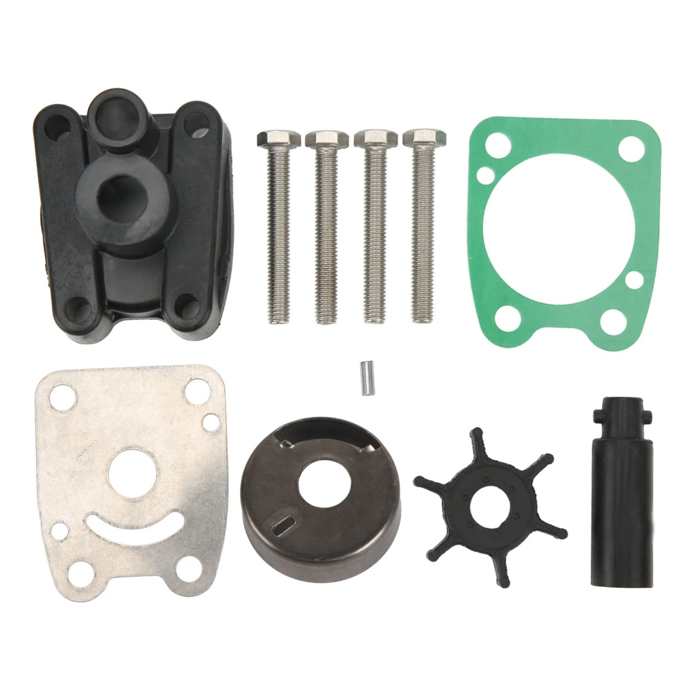 Marine Water Pump Impeller Kit High Strength Outboard Motor Water Pump Repair Kit for 2 Stroke 4 Stroke 4HP 5HP 6 HP