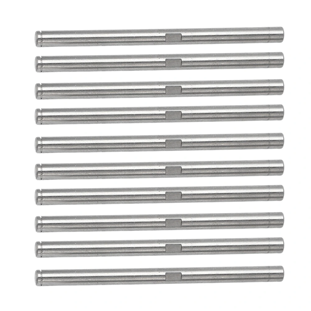 10 Pcs RC Motor Shaft 62mm Length 4mm Diameter Brushless Motor Axle Rod for Model Airplanes RC Boats