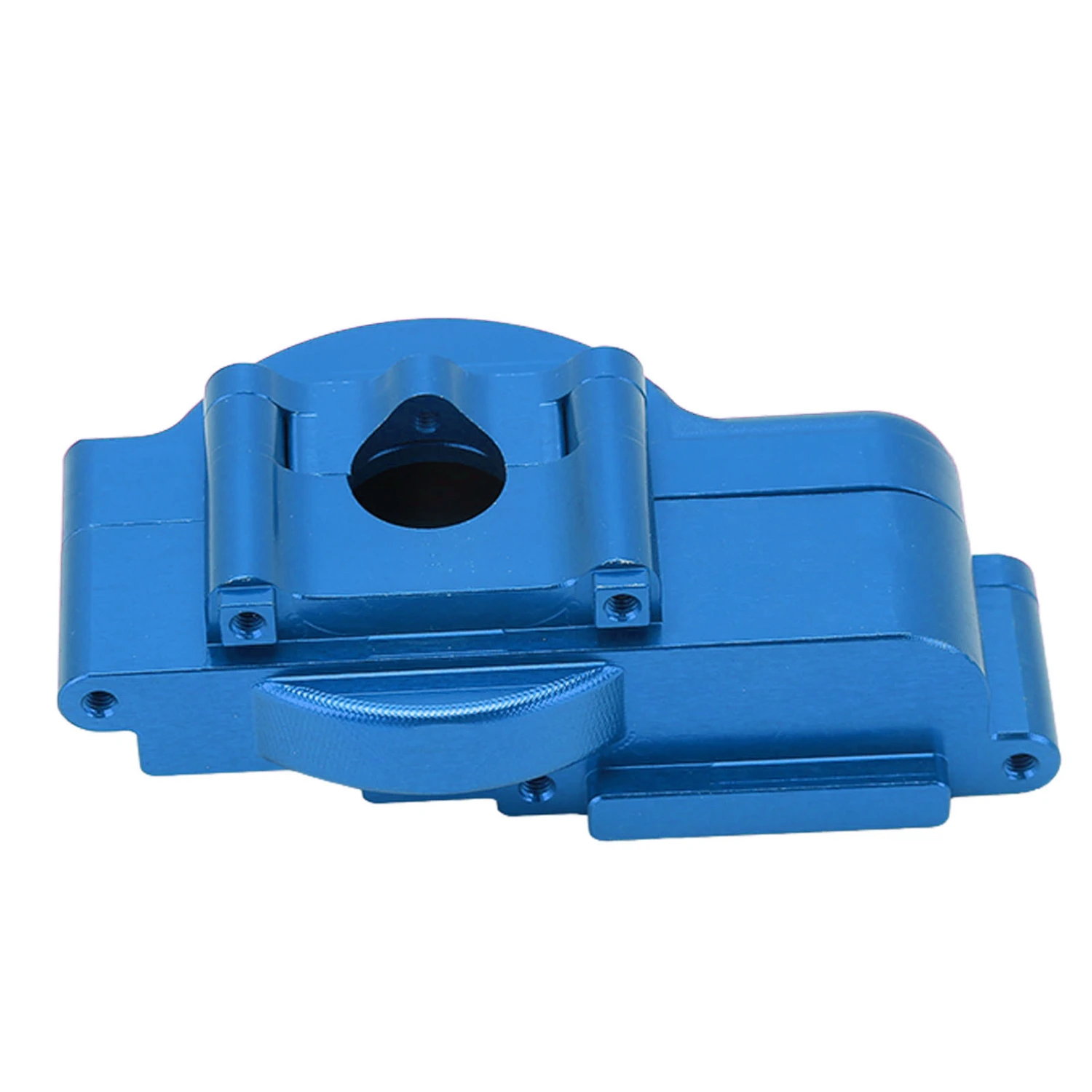 Center Gearbox Housing Aluminum Alloy Upgrade Part RC Middle Gearbox Case for Traxxas LaTrax 1/18 RC Car Blue