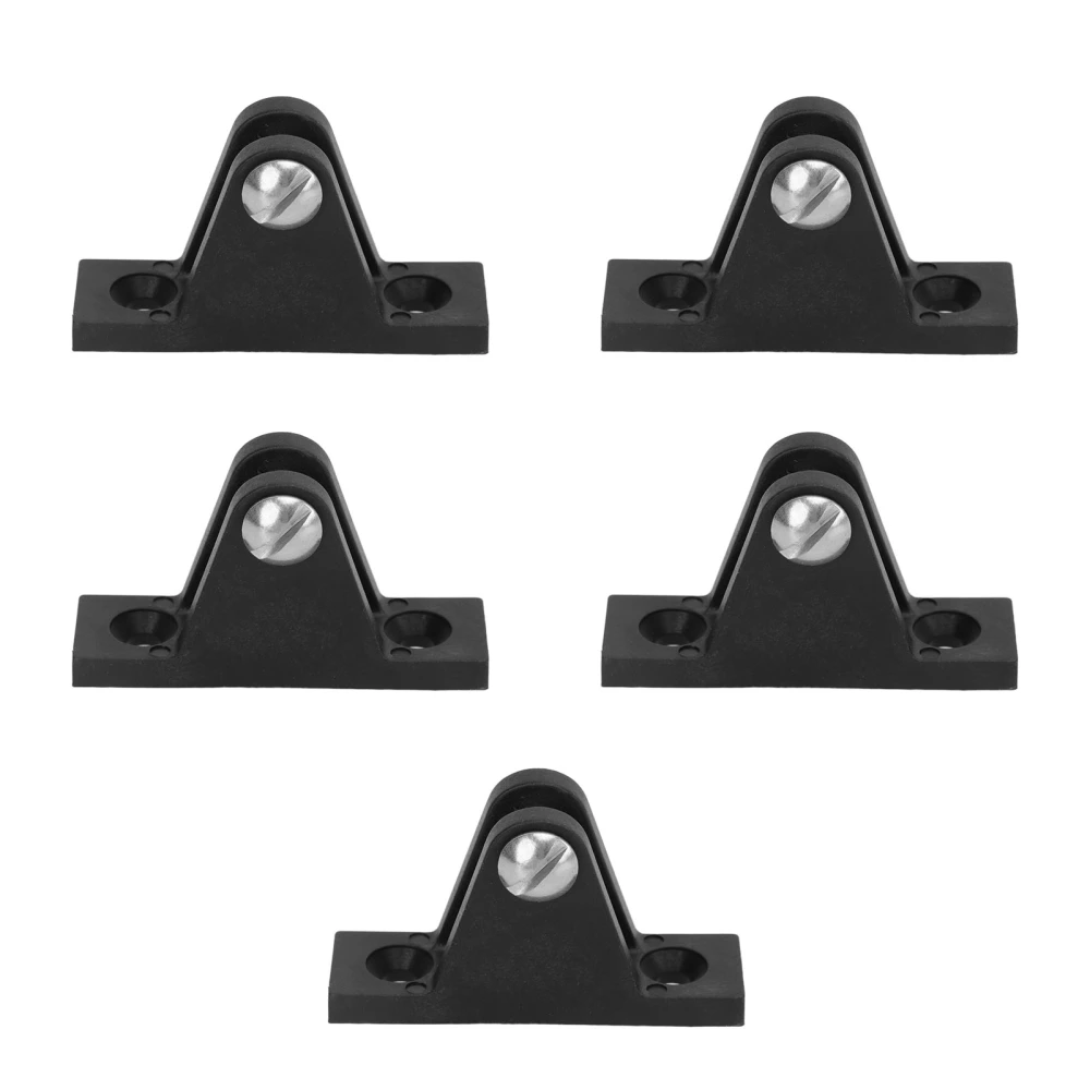 5 PCS Marine Nylon Deck Hinge Mount Bimini Top Fitting Boat Thickened Mountain Shaped Seats Canopy Accessories