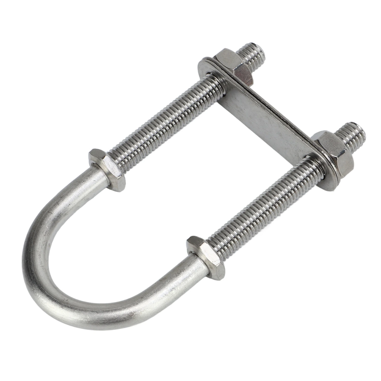 BuyWeek Marine Stainless Steel U Bolt Marine Boat Screw U Bolt with Nut Yacht Hardware Accessories M10