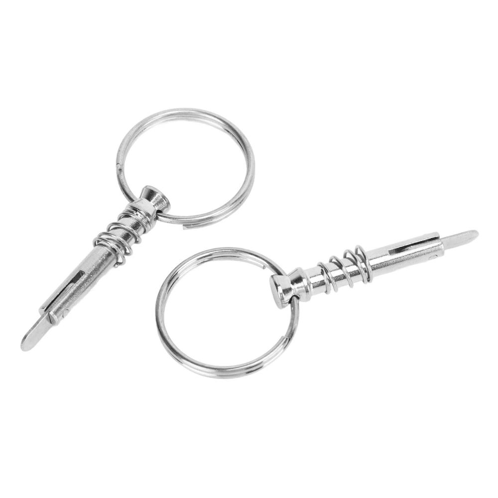 BuyWeek 2 Pcs Quick Release Pin Stainless Steel Marine Hardware Boat Bimini Top Pin for Shipbuilding