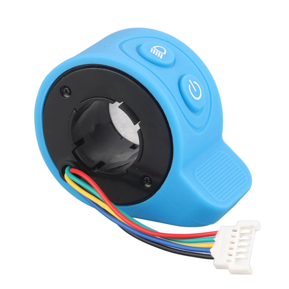 Thumb Accelerator Blue Sensitive Waterproof Speed Control Finger Throttle for HX Electric Scooter