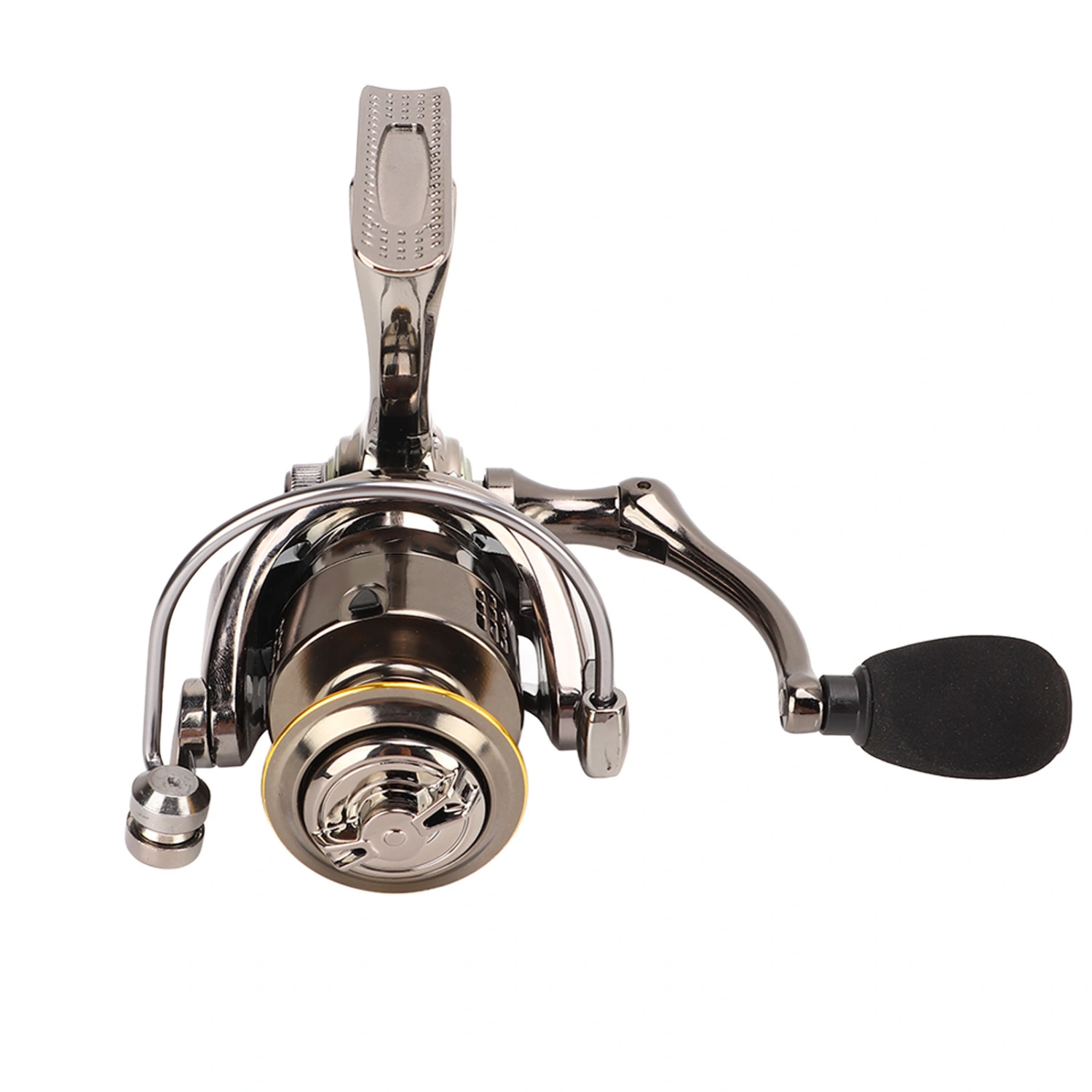 Spinning Reel with CNC Handle Metal Fishing Spinning Wheel for Outdoor Fishing Enthusiast EVO2000