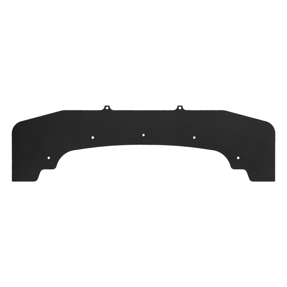 RC Car Bumper Aluminum Alloy Delicate Wear Resistance Front Bumper for ARRMA 1/7 1/8 310mm Black