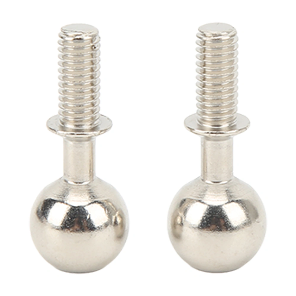 2Pcs RC Pivot Ball Steel Rust Wear Resistant RC Car Accessories for 1/7 1/8 RC Cars