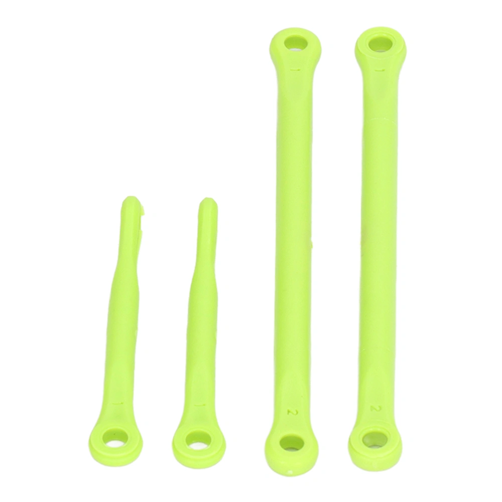 4pcs RC Car Tie Link Rod RC Steering Pull Rod Link Plastic RC Retrofit Upgrade Parts for WLtoys 1/12 12428 RC Car