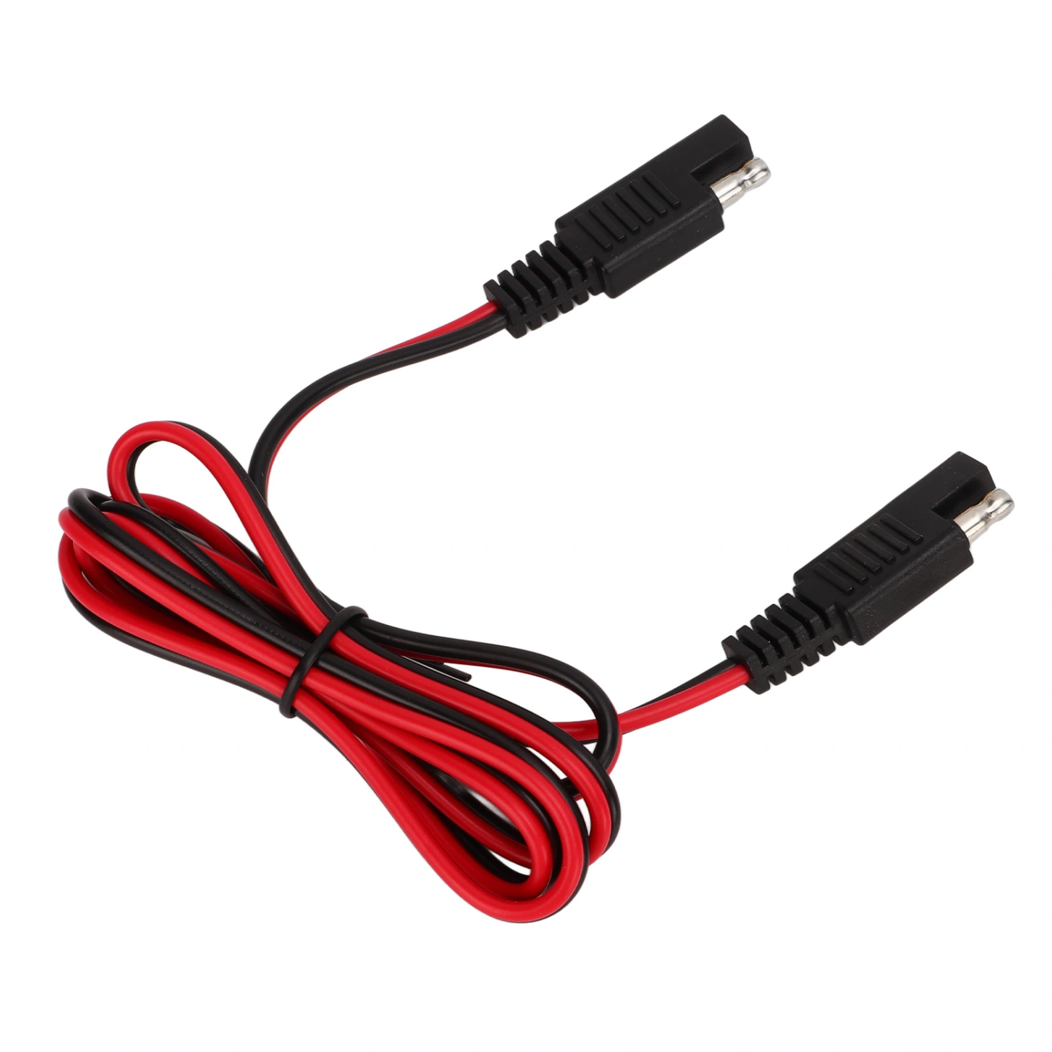 16AWG SAE to SAE Extension Cable PVC Copper SAE Plug Battery Charging Cable with Cable Tie for Electric Vehicles