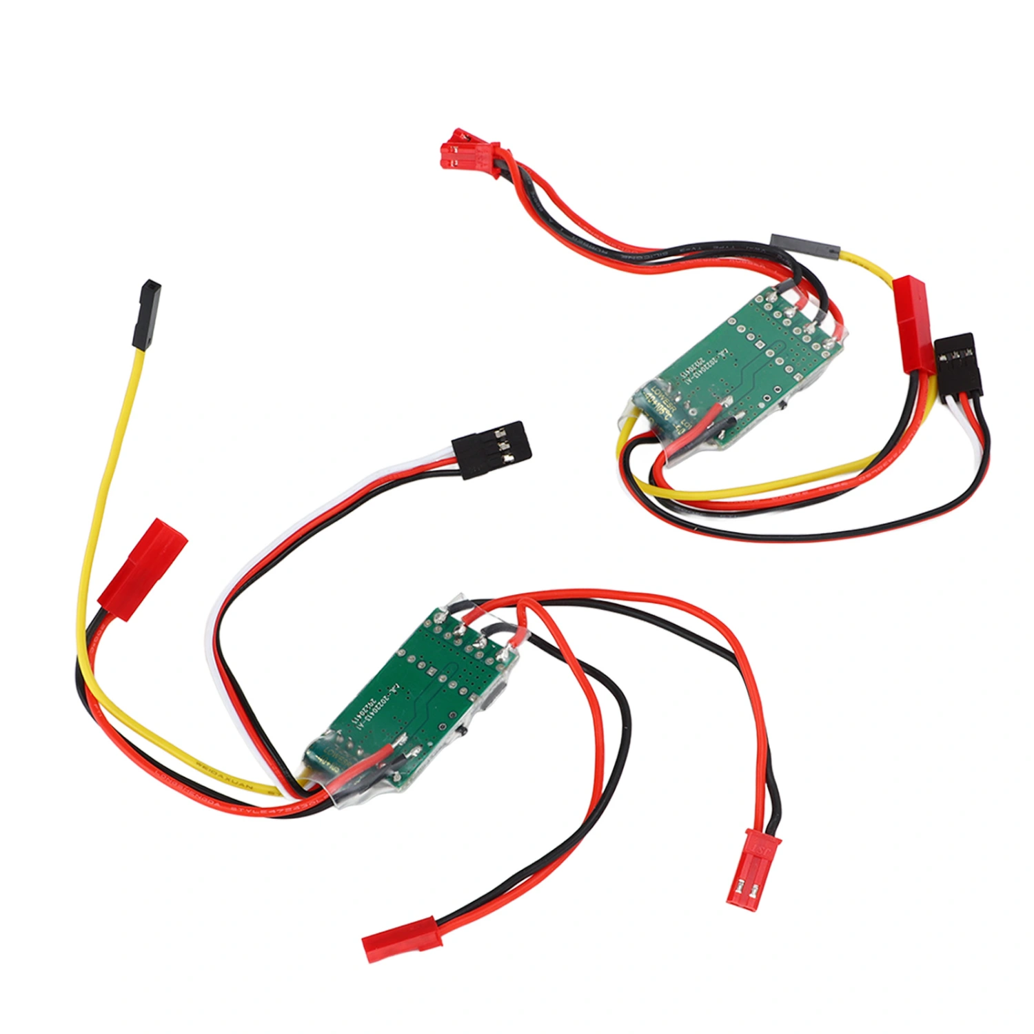 2pcs Brushed ESC Dual Way Bidirectional ESC for RC Model Boat Tank 130 180 Brushed Motor