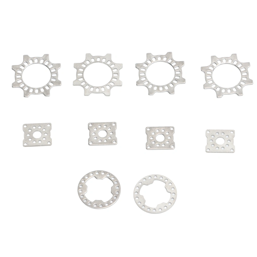 10 PCS Differential Gasket for ARRMA 6S Mojave 1/7 for Kraton 1/8 RC Car Replacement Differential Shim