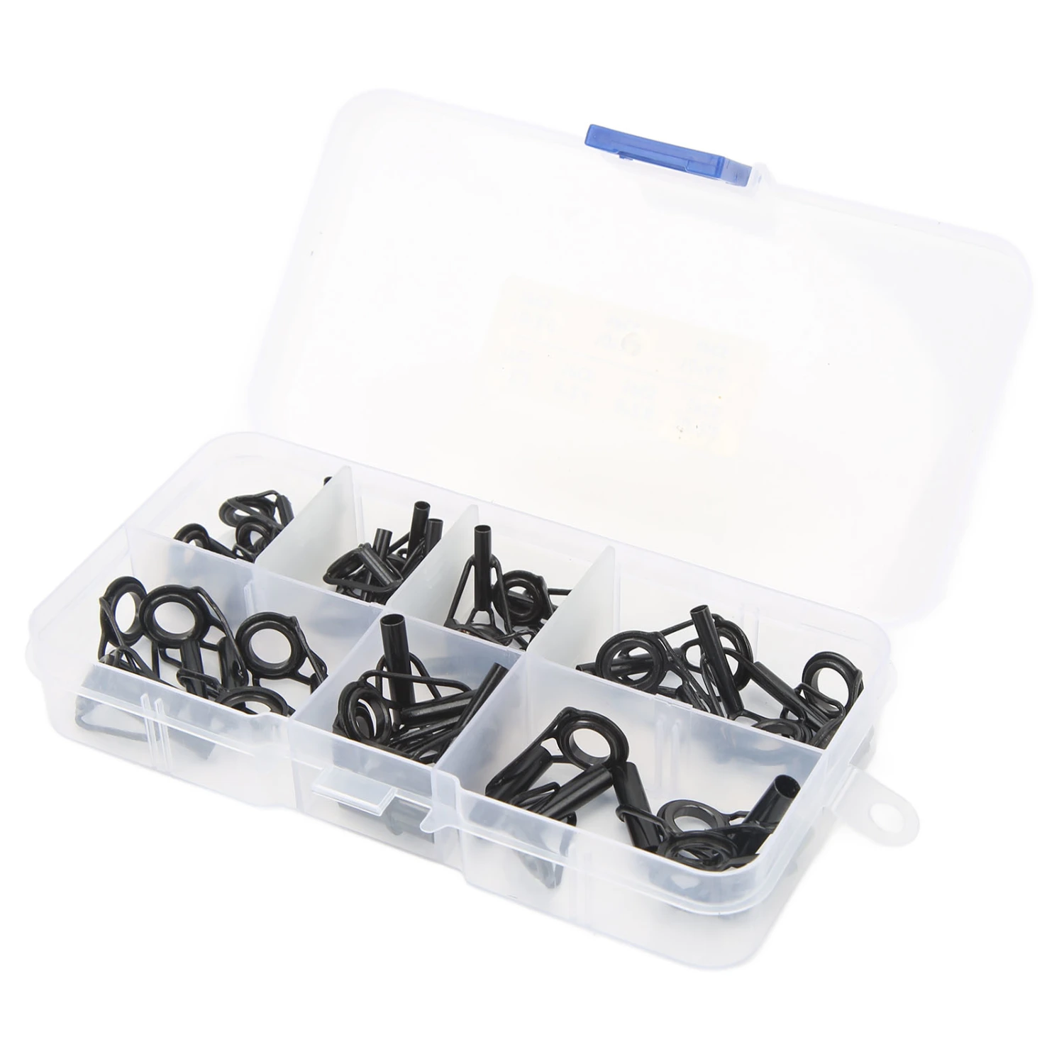 35 PCS Guide Ring Set Stainless Steel Ceramic Fishing Guide Rings Lure Rod Fishing Gear
