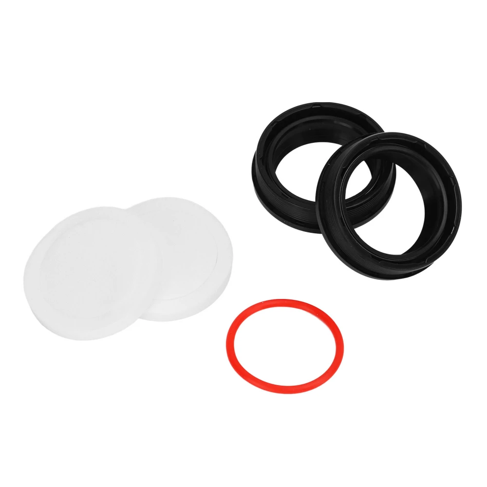 RISK Mountain Bike Suspension Front Fork Dust Seal Oil Seal Sponge Ring 34mm Inner Tube Dust Cover Maintenance Repair Parts