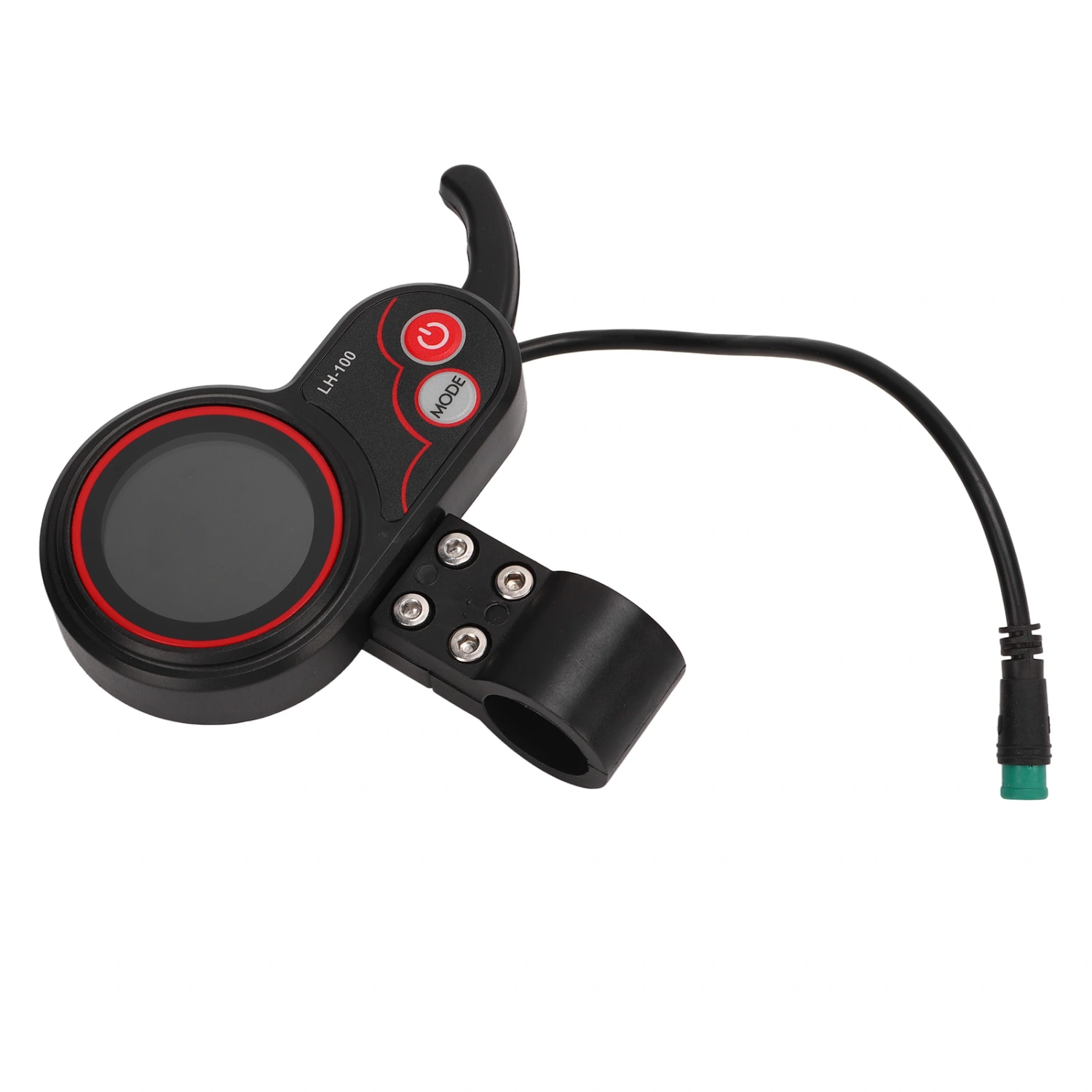 Electric Bicycle LCD Display Meter with 5P Waterproof Connector 24V 36V 48V 60V Control Panel for 22.2mm Electric Scooter