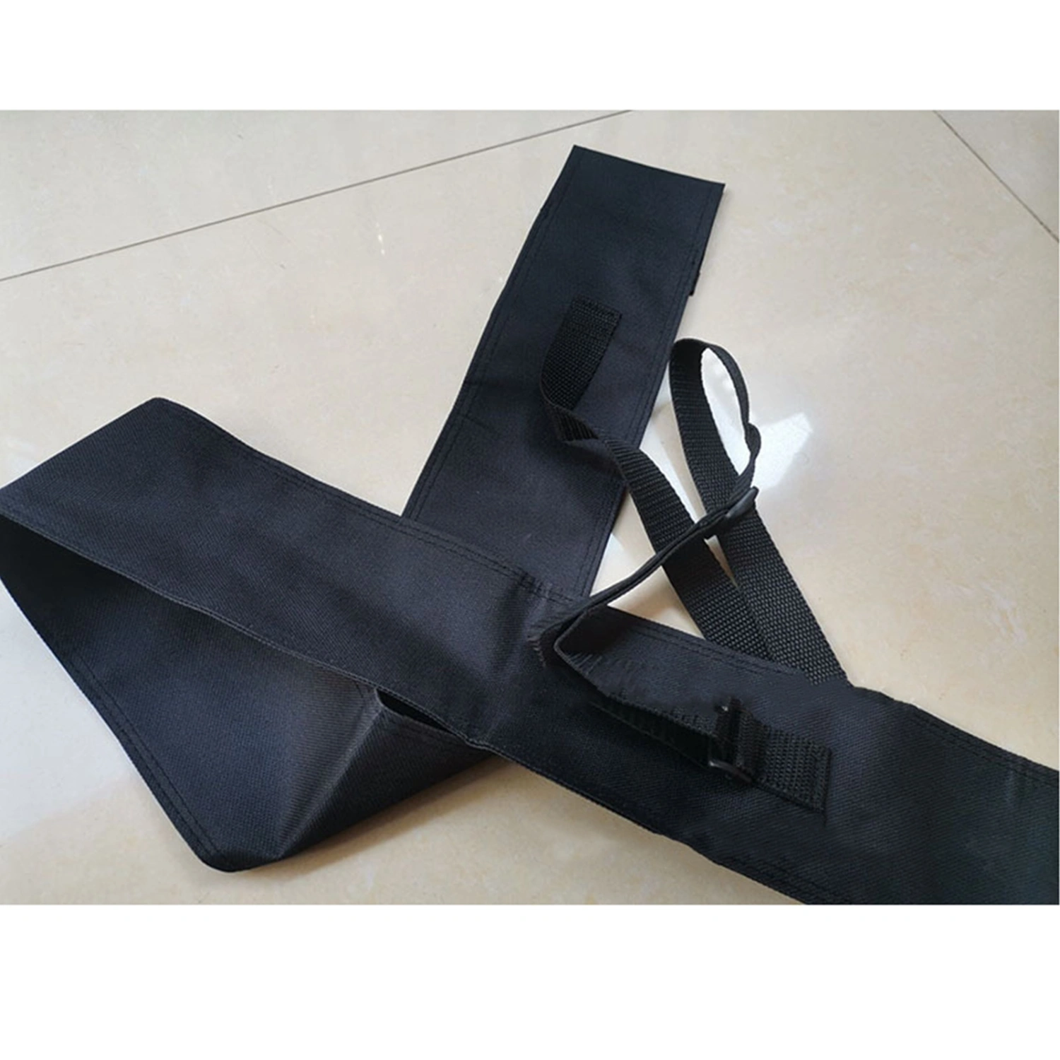 Billiard Cue Bag Canvas Portable Billiard Pool Cue Stick Carrying Case Billiard Cue Storage Bag with Adjustable Strap 1/2
