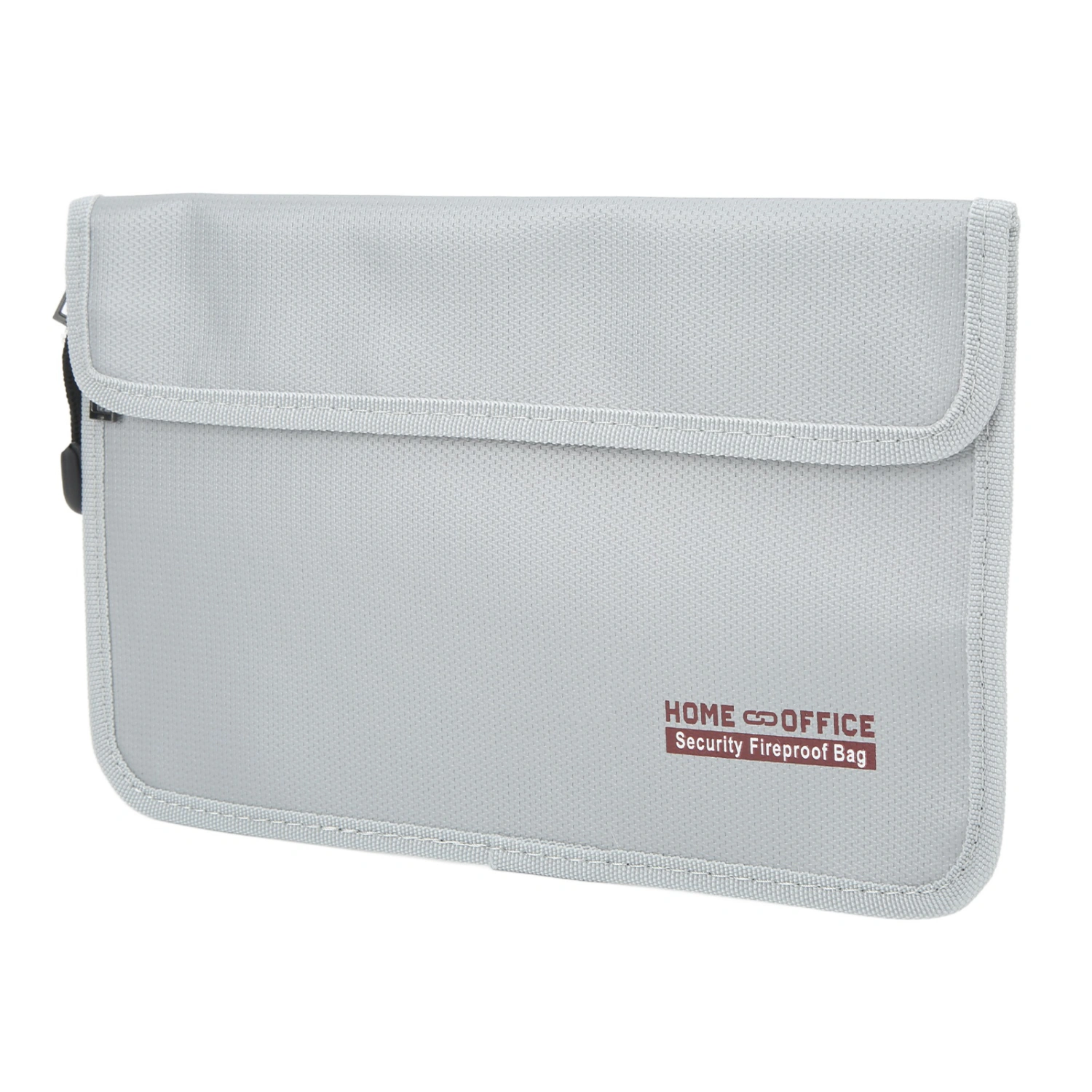 Fireproof Document Bag Waterproof and Fireproof Money Bag with Dual Zipper for Valuables Money Jewelry Legal Documents