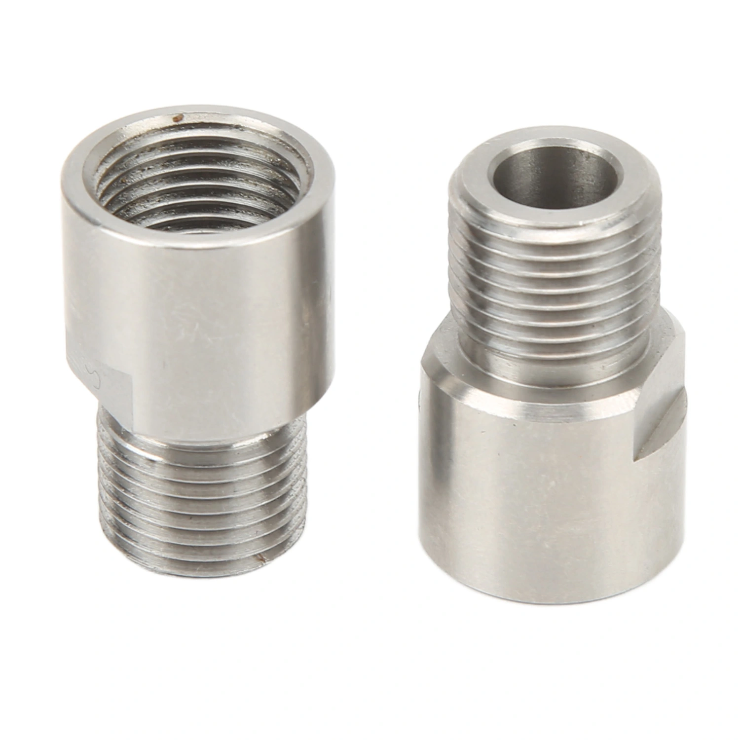 BuyWeek 1 Pair Bike Pedal Extenders Chrome Molybdenum Steel Portable Bike Extending Axle Pedal Adapter for 9 16in Bikes 16mm