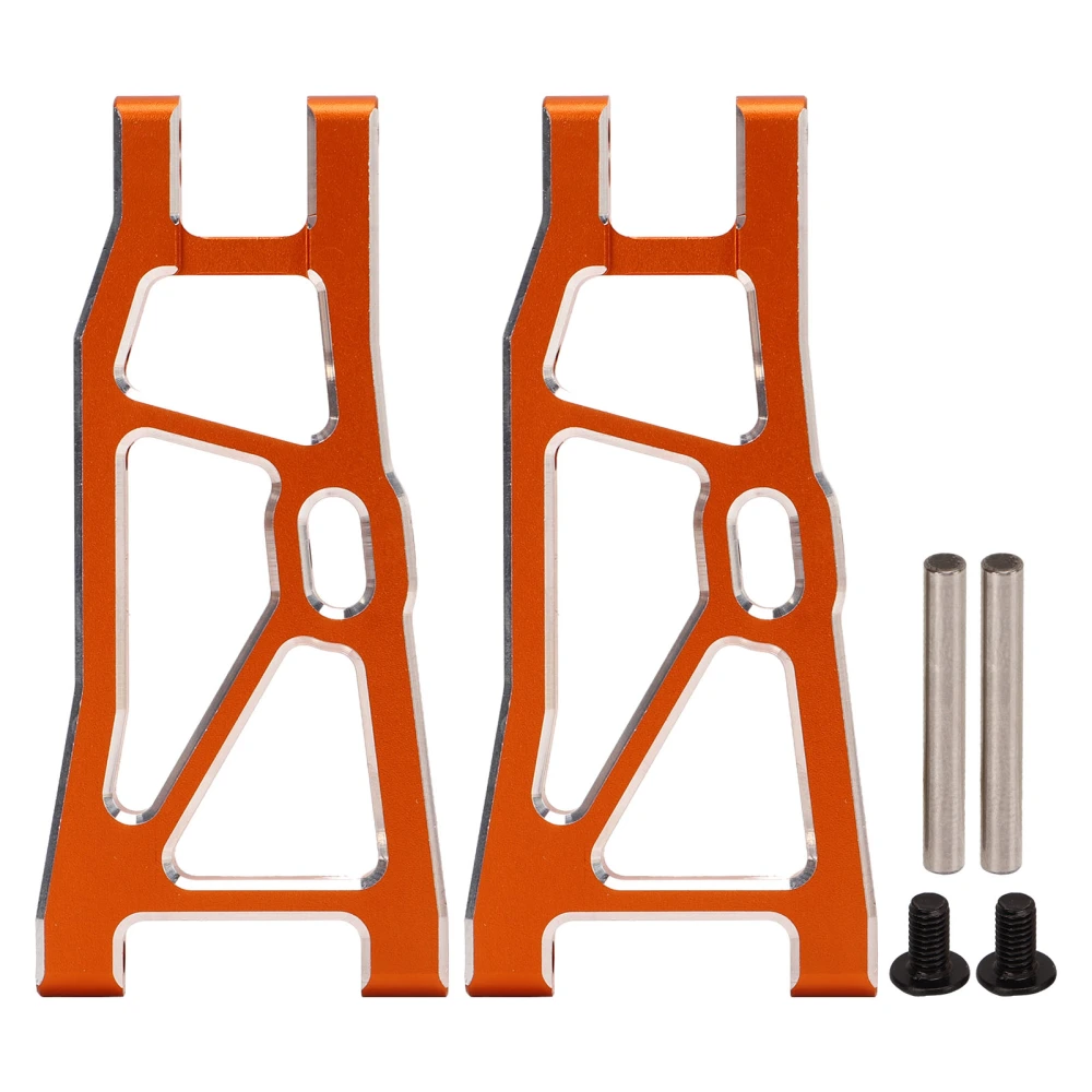 RC Rear Swing Arm Aluminum Alloy High Strength Easy Installation RC Back Suspension Arm for ZD Racing DBX10 Orange