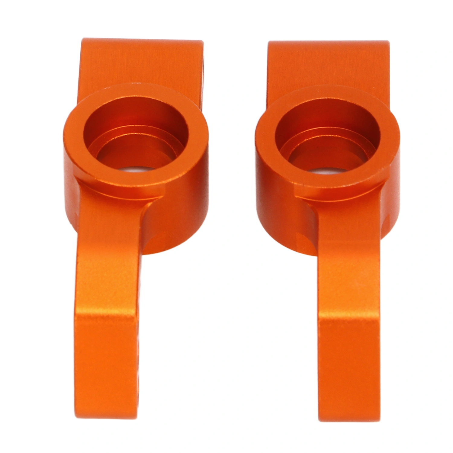 2 Pcs RC Car Rear Hub Carriers Smoother Running Reduce Bumps High Hardness Colored RC Accessories for ZD Racing 10 RC Orange