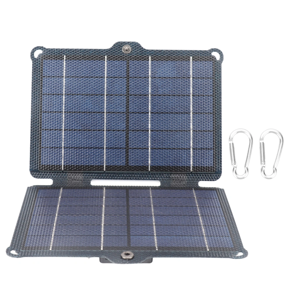 8W 5V ETFE Foldable Solar Panel Battery Charger Portable Solar Charger Phone Solar Charging Pack