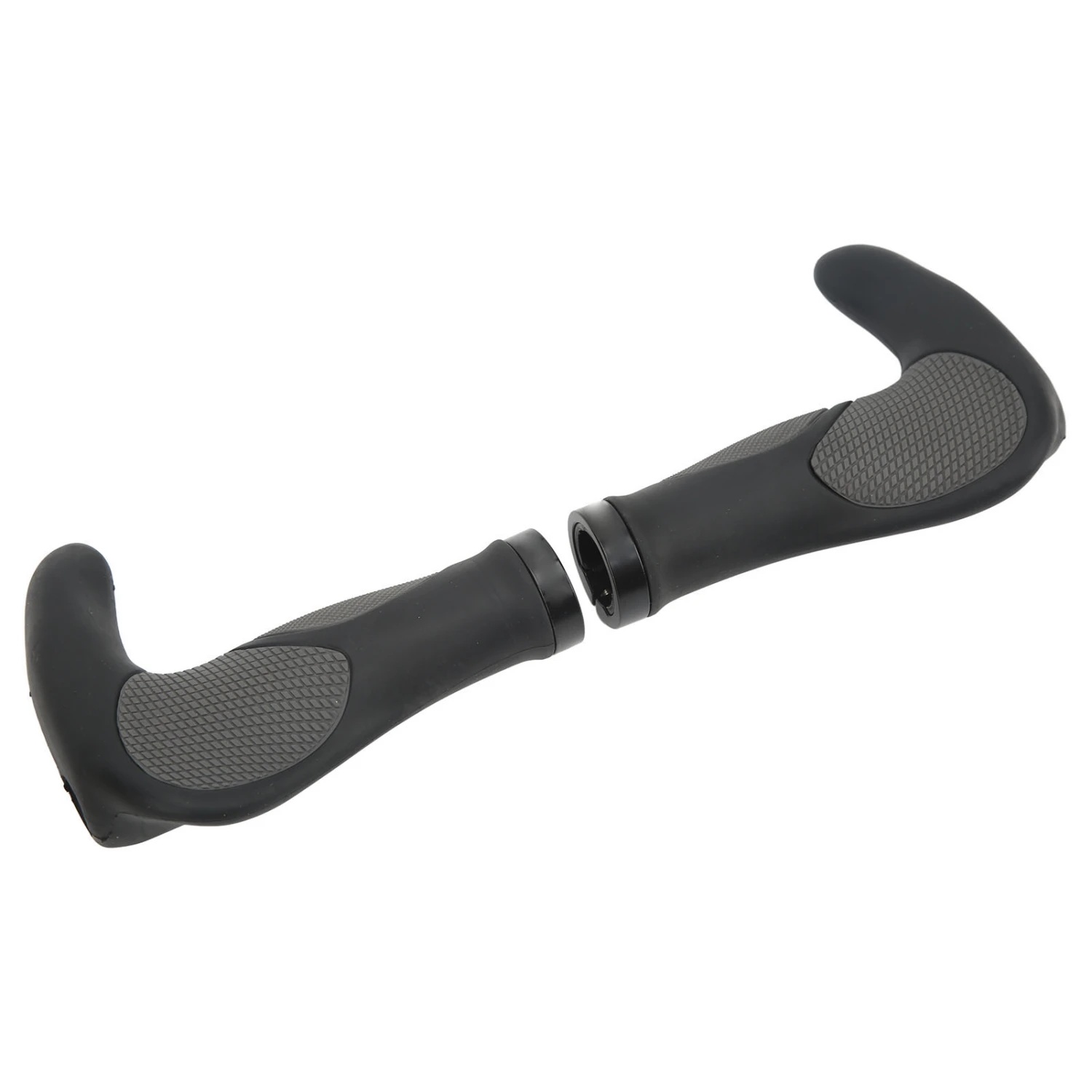 Mountain Bike Handlebar Grips Rubber Anti Slip Grips Ergonomics Shock Absorption for Road Bike
