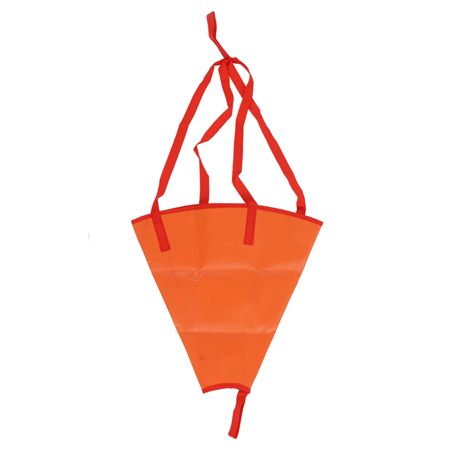 Orange Drift Sock Sea Anchor Drogue Float Simple Operation Compact Design Kayak Accessories for Fishing Boat