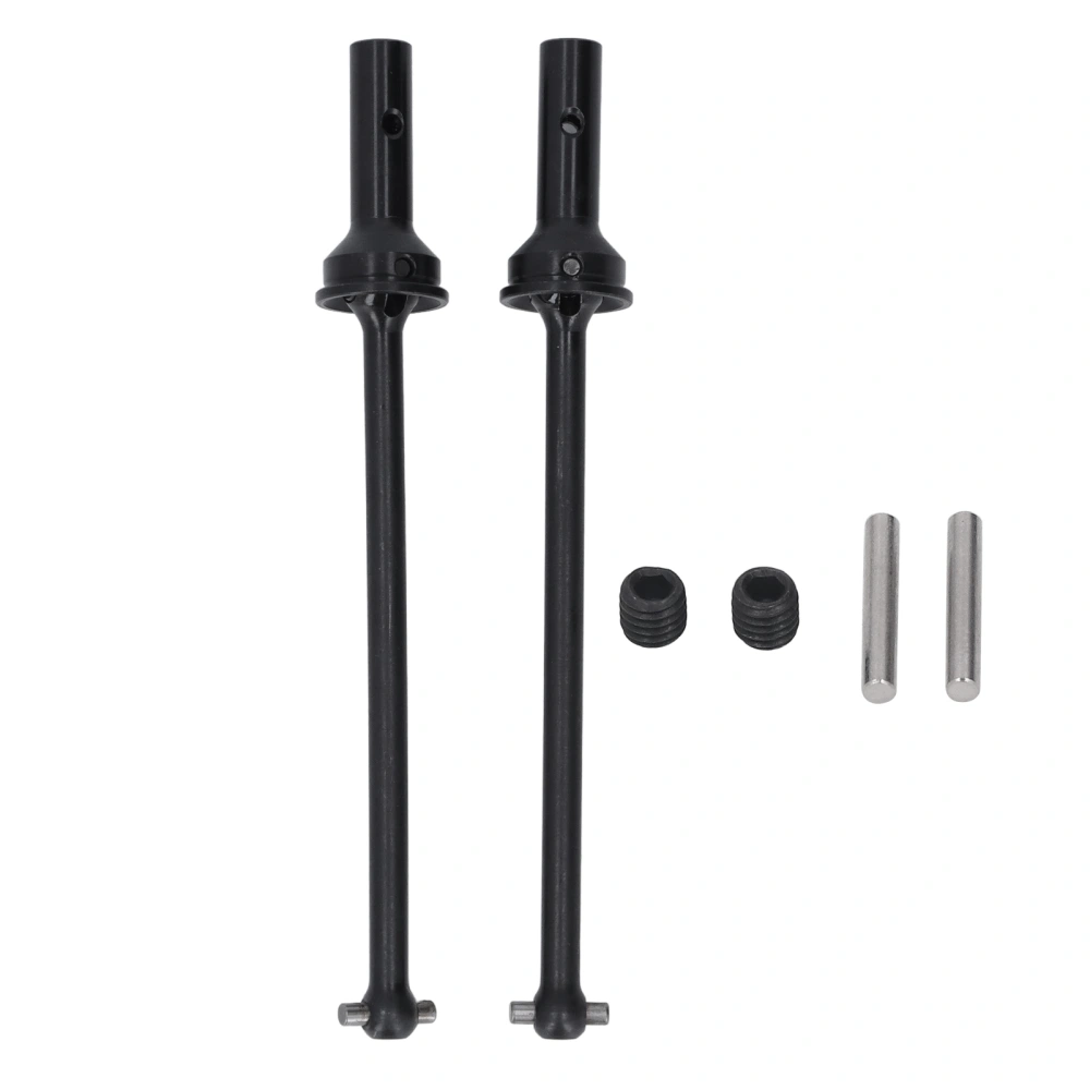 126mm RC Drive Shaft Steel RC Front Rear Drive Axle for ARRMA 1/7 1/8 Remote Control Car Replacement Black