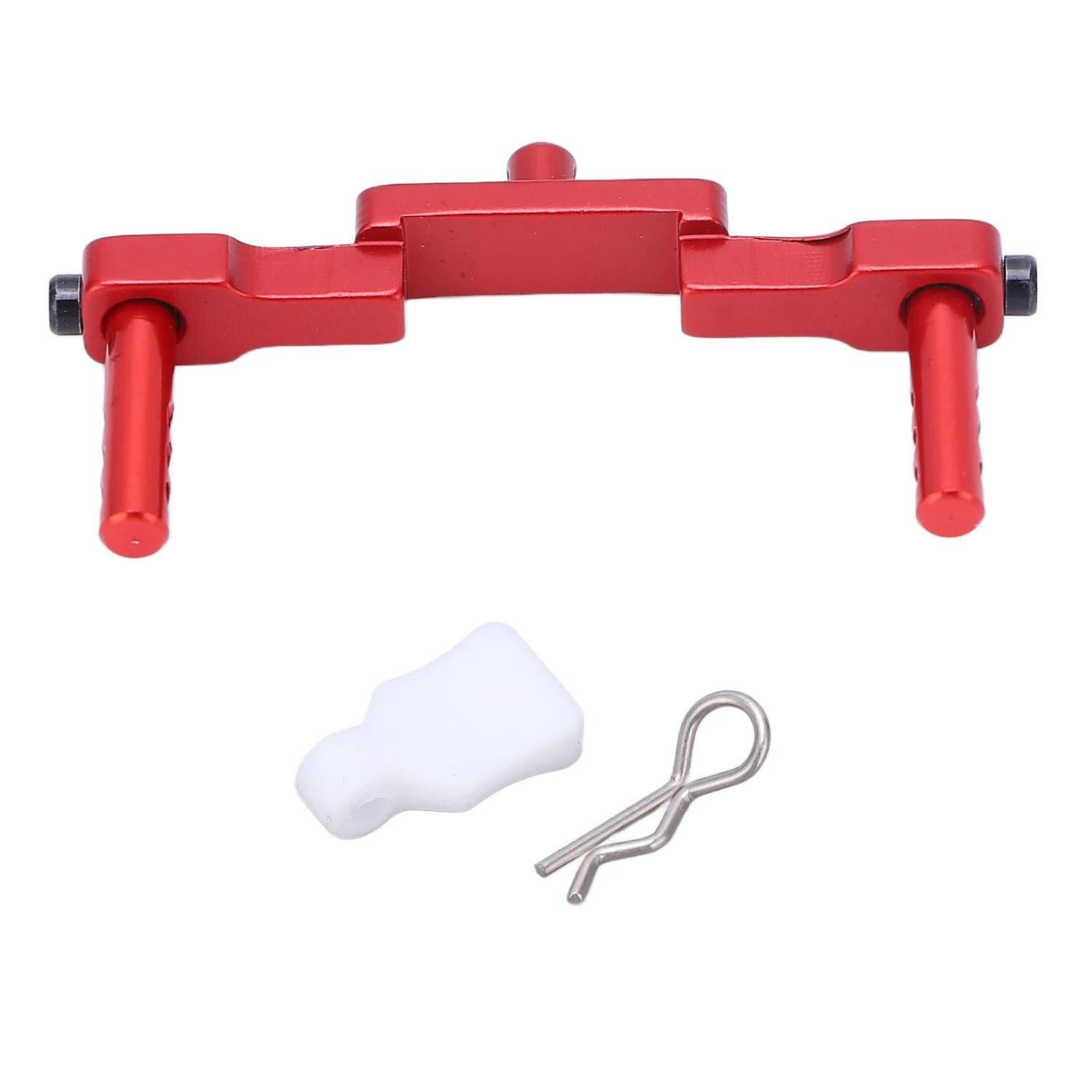 RC Front Shell Column Professional Aluminum Alloy CNC Machined RC Mount Shell Column for AXIAL SCX24 1/24 RC Cars Red