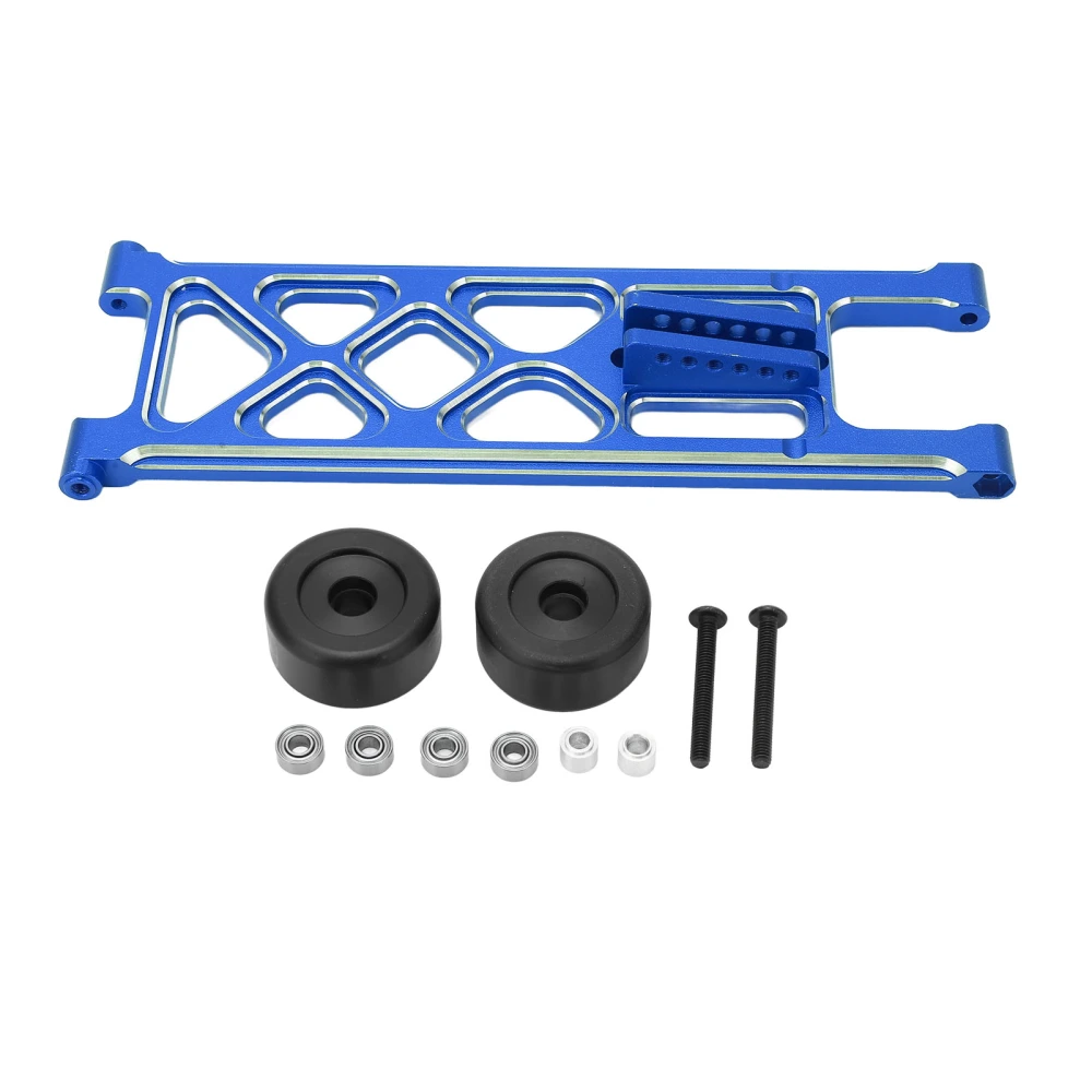 Wheelie Bar Truss Aluminium Alloy Race Wheelie Bar Set for LOSI 1/10 22S 2WD Drag Car Blue