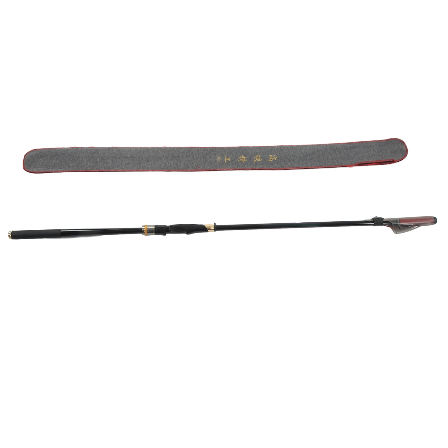 BuyWeek Carbon Rock Fishing Rod 28 Adjustable Soft Tail Long Sea Rod Long Range Pitcher Sea Dual Use Slippery Throwing Pole 3.6m