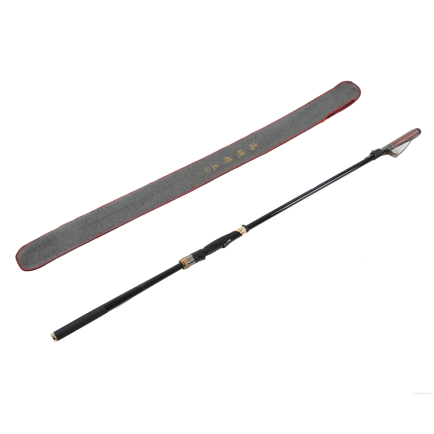BuyWeek Carbon Rock Fishing Rod 28 Adjustable Soft Tail Long Sea Rod Long Range Pitcher Sea Dual Use Slippery Throwing Pole 3.6m