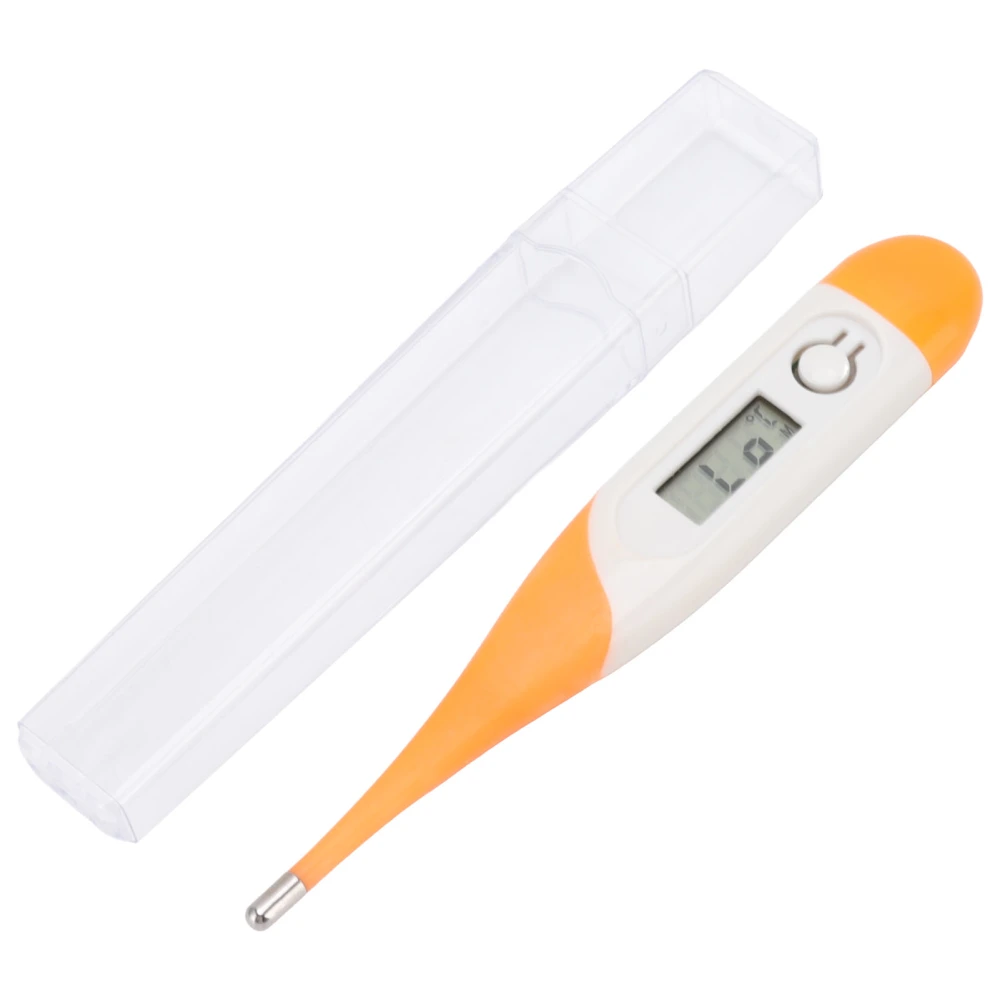 Electronic Clinical Thermometer Soft Head Portable Digital Baby Oral Thermometer for Adults Kid