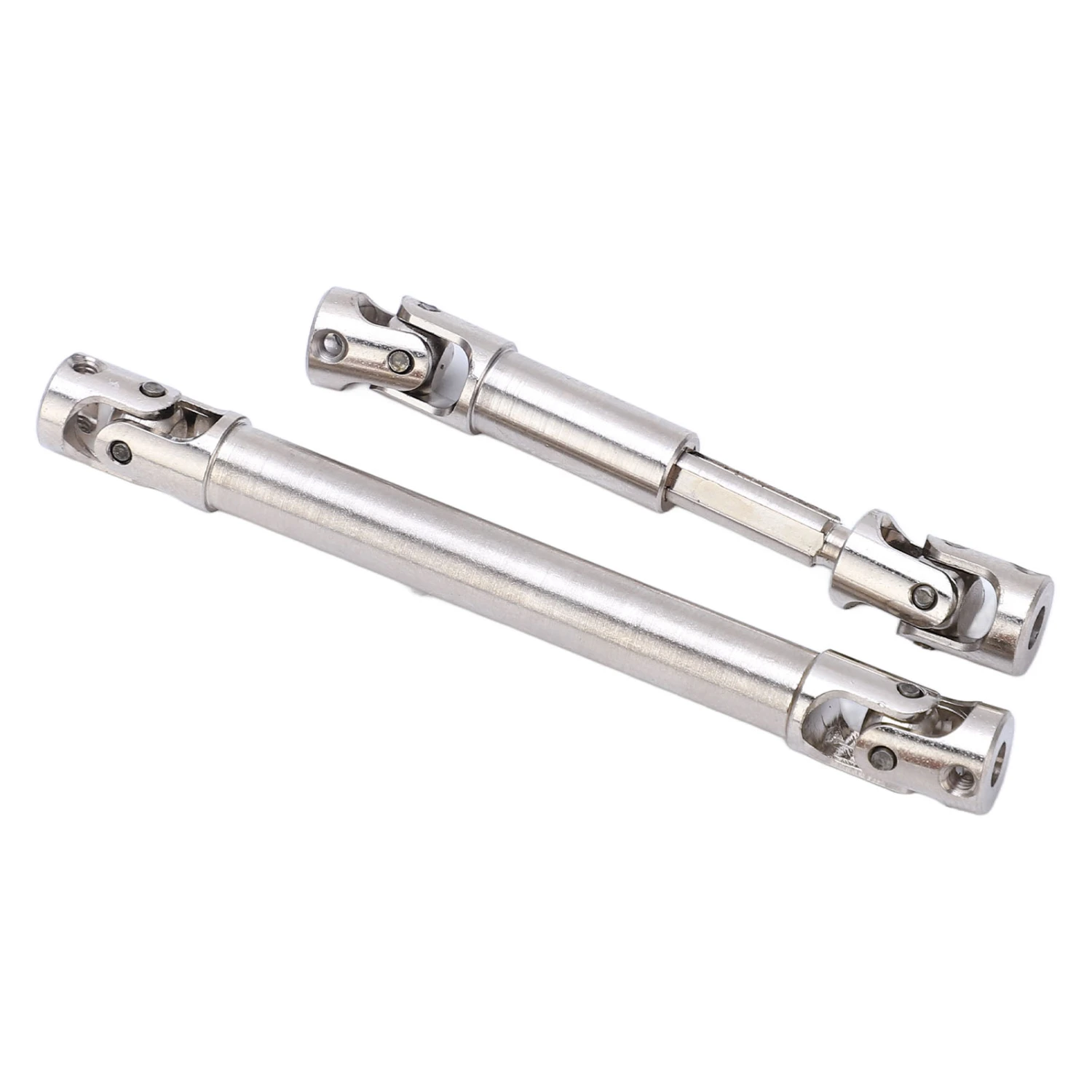 2pcs RC Center Drive Shaft Set CNC Steel for AXIAL SCX24 JT Gladiator 1/24 Crawler Car