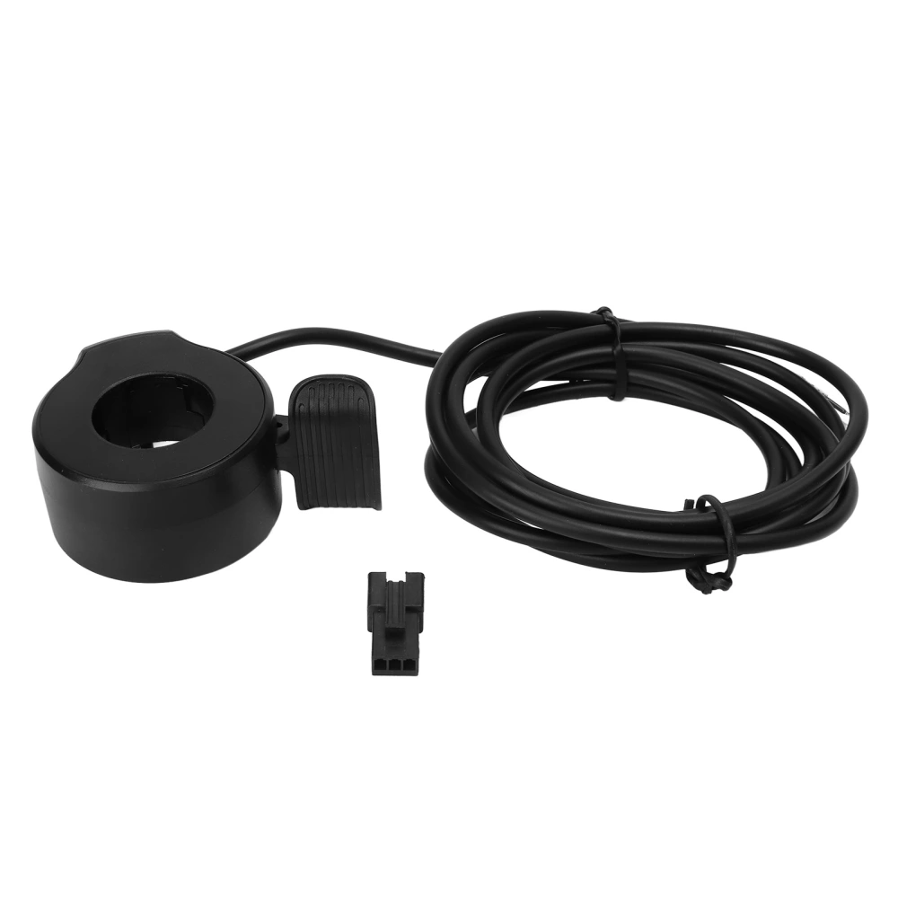 Scooter Throttle Black Speed Up 1.6M Cable Length PIN Pin with Terminal Electric Bike Twisting Throttle