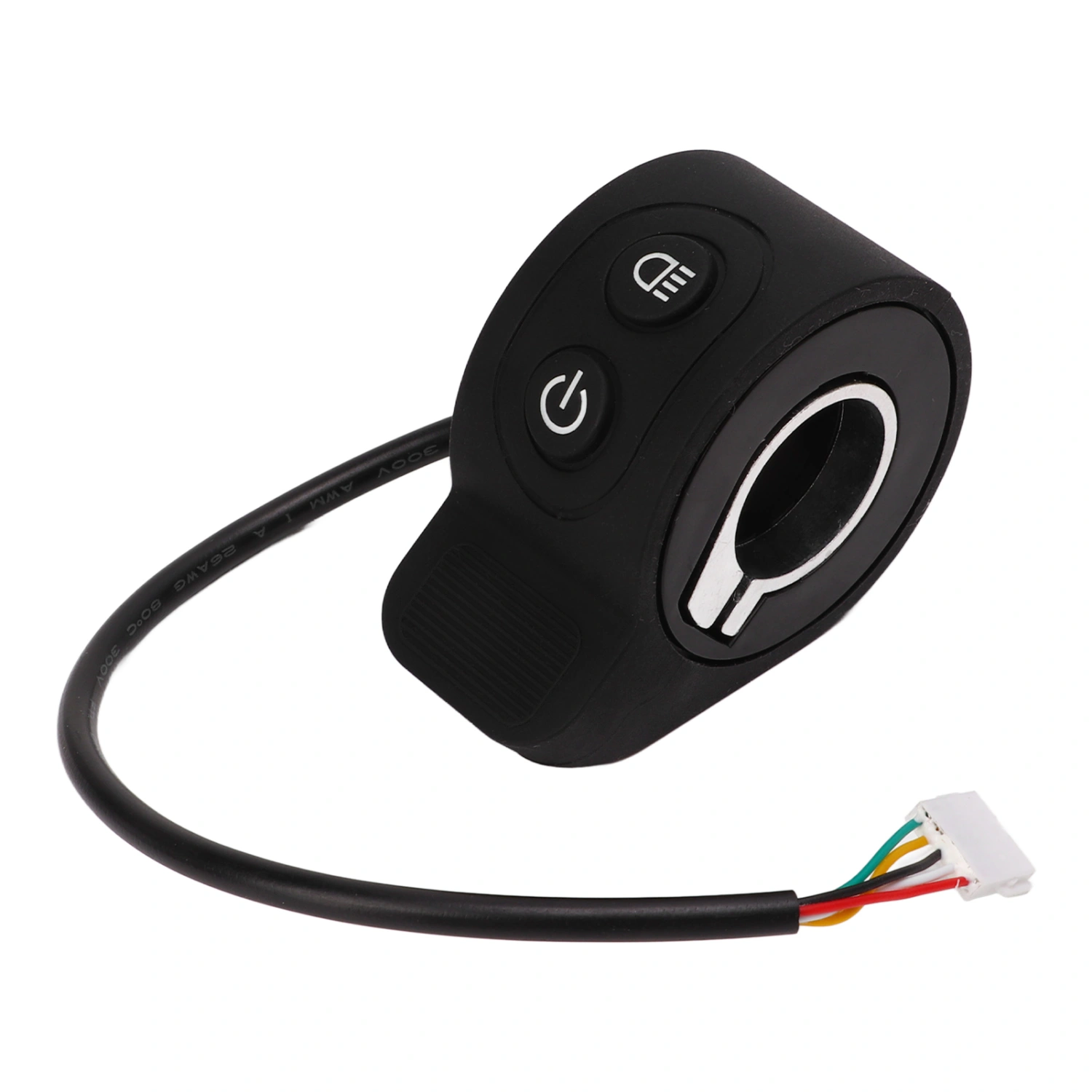 Finger Throttle Booster Black Waterproof Speed Control Thumb Throttle for Electric Scooter