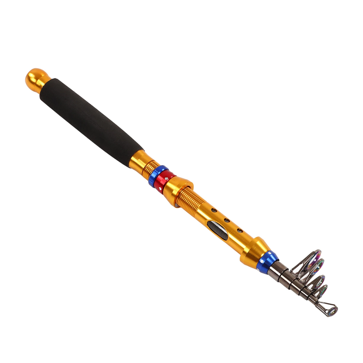 Fishing Rod Telescopic High Sensitivity Lightweight Fishing Pole With Storage Bag for Freshwater 1.6m/63in