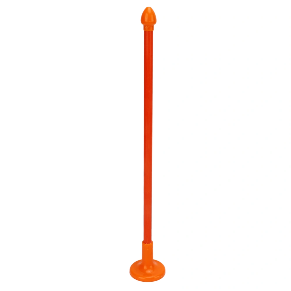 Golf Cutter Direction Indicator Magnetic Correct Swing Training Aid Golf Alignment Rod for Practicing Orange