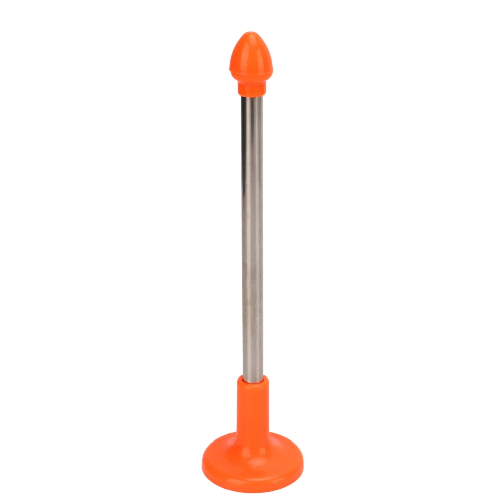 Golf Cutting Direction Indicator Orange 2 Sections Telescopic Golf Alignment Swing Training Aid Stick