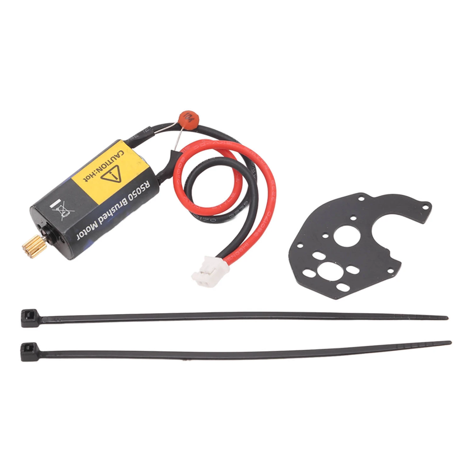 RC Brushed Motor Professional Replacement 50T Aluminum Alloy Brushed Motor for Axial SCX24 1/24 RC Car