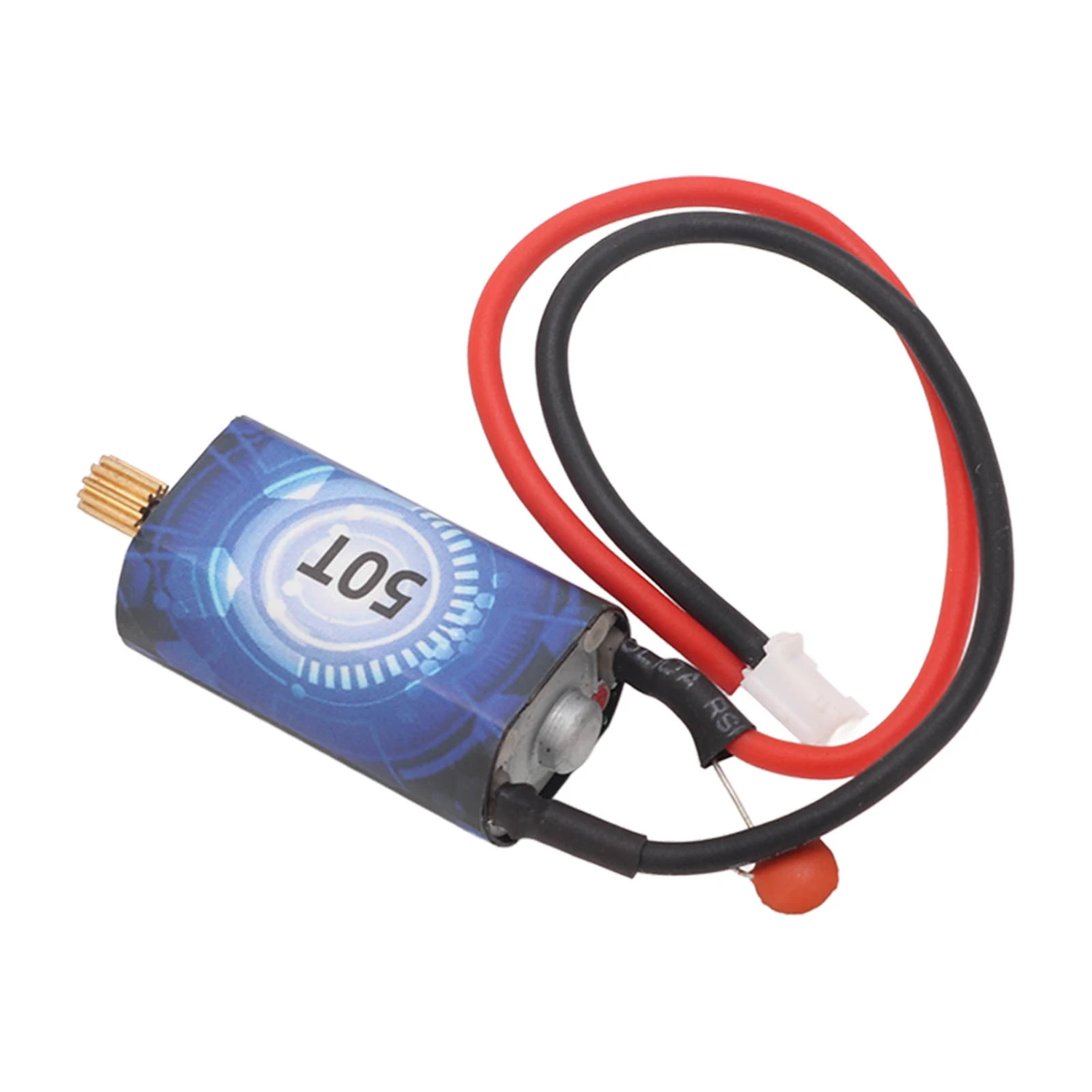 RC Brushed Motor Professional Replacement 50T Aluminum Alloy Brushed Motor for Axial SCX24 1/24 RC Car