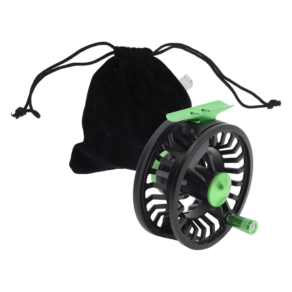 Fly Fishing Reel Aluminum Alloy Black Green 20LB Left Right Hand Changed Trout Wheel Accessories For Freshwater Saltwater