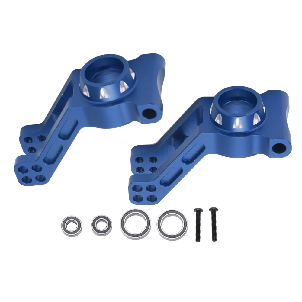 1 Pair RC Rear Hubs Aluminium Alloy RC Rear Hub Carrier Set for INFRACTION 1/8 RC Car Blue