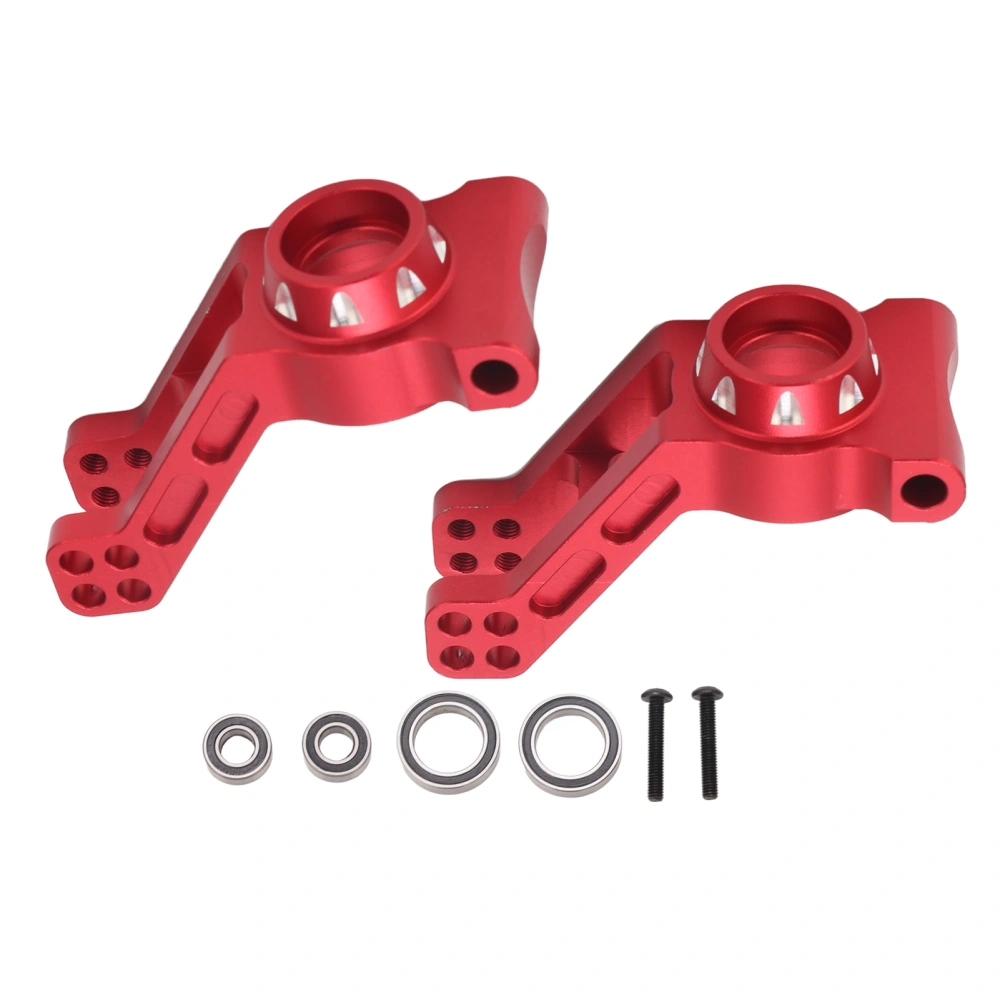 1 Pair RC Rear Hubs Aluminium Alloy RC Rear Hub Carrier Set for INFRACTION 1/8 RC Car Red