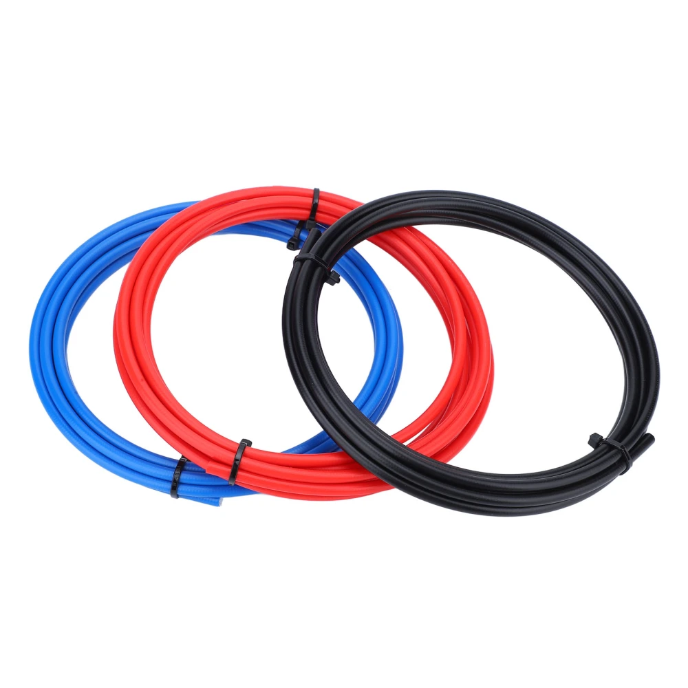 3 Pcs Hydraulic Disc Brake Hose High Strength Tear Resistant 5mm Bike Brake Oil Hose for Mountain Bike