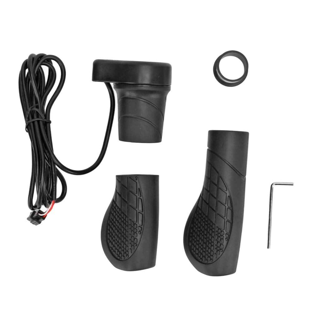 76X SM Plug Left Hand Electric Bike Speed Governor Handlebar Scooter Twist Throttle Grip for Modification