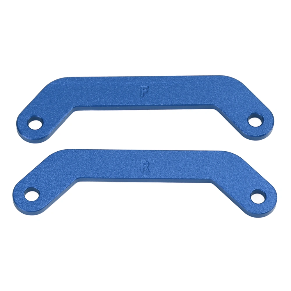 2Pcs Aluminum Alloy Front Rear Bulkhead Tie Bar for Traxxas 1/10 MAXX 2.0 RC Car Parts Dark Blue