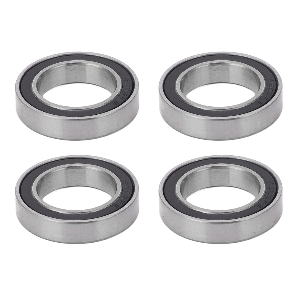 BuyWeek 4PCS RC Car Ball Bearing Kit 15x24x5mm Steel Rubber High Strength for Traxxas 1/10 MAXX 2.0