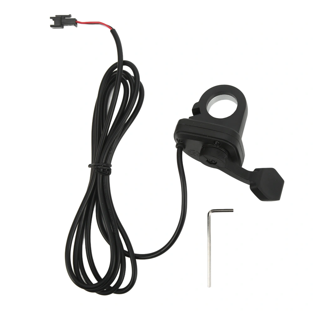 Electric Bike Right Hand Thumb Throttle Accelerator Part SM Plug Bike Modification Accessories for Universal 12V to 72V