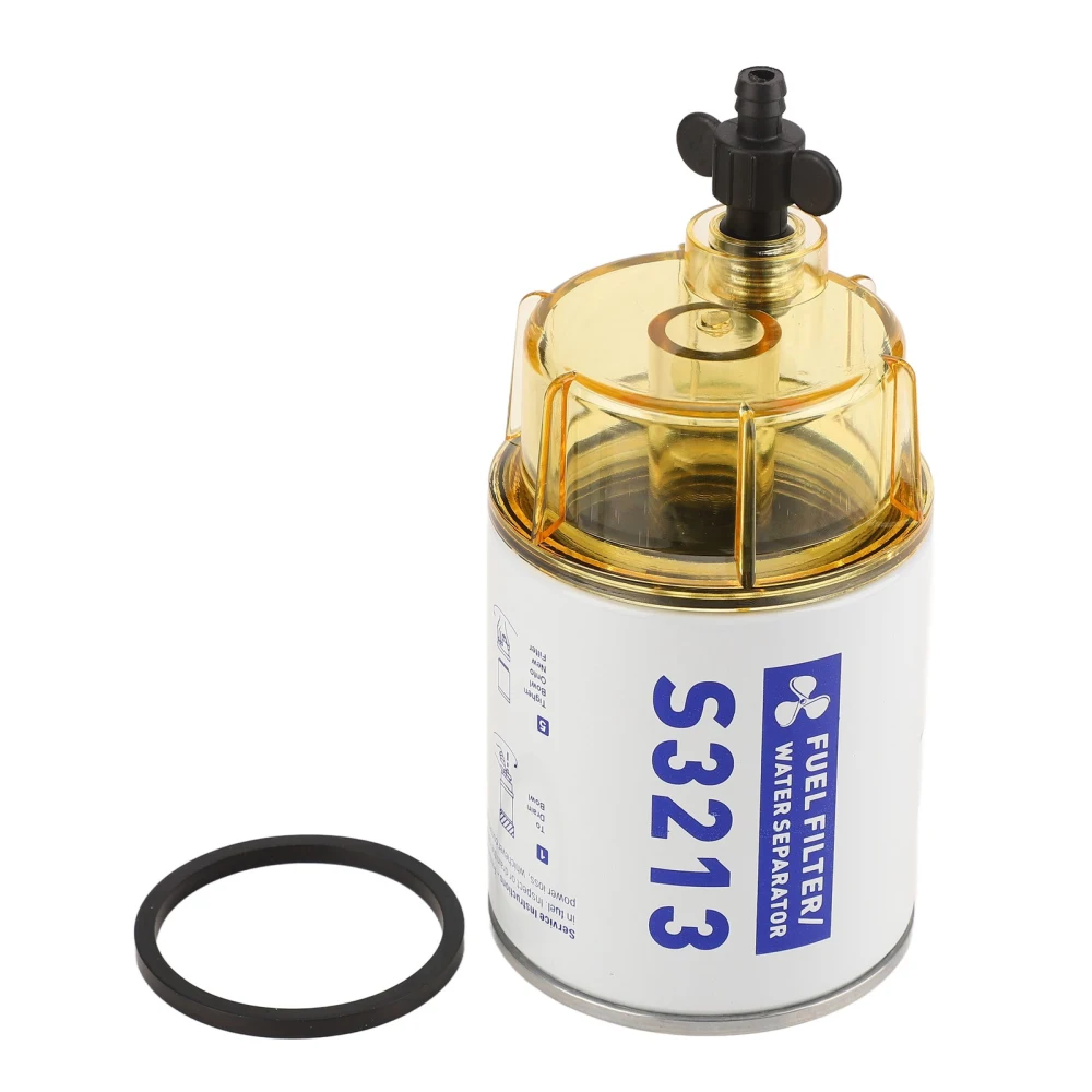 Fuel Water Separator Marine Kit Separation Filter Replacement for Yacht Outboard Motor S3213